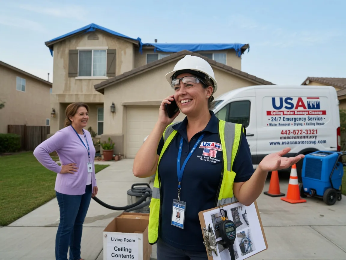 Ceiling Water Damage Restoration Harvel, IL FAQs